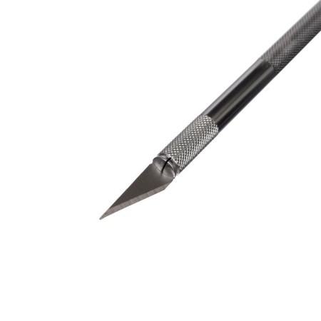 Knife stationery scalpel + 5 spare blades-3