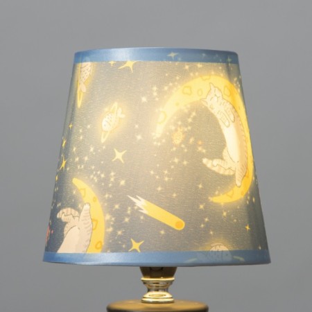 Universal lampshade "Sleepy cats" E14 14x14x13cm-4