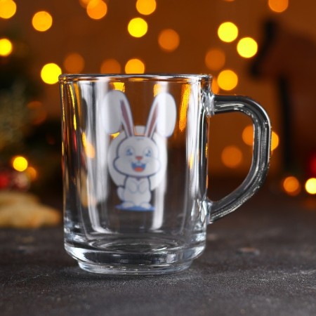 Mug "Bunny", glass, 220 ml-1