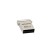 Flash drive maxvi mm, 64 GB, USB2.0, th he is up to 25 MB/s, PLA to 15 Mb/s, silver