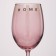 A glass for the wine "Home", 360 ml, pink