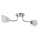 Chandelier 1341001/2WT E27 15W chrome Bayerlux