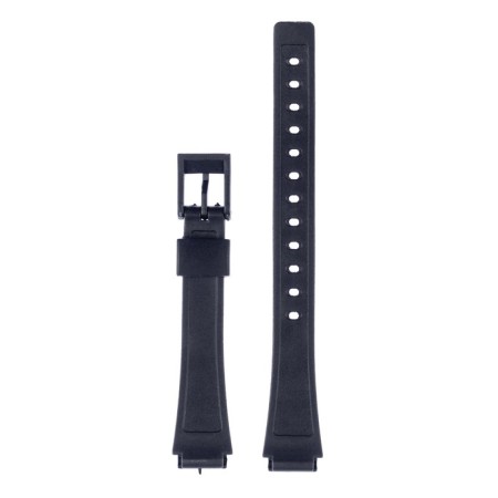 12 mm watch strap, black, 18 cm-2