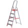 Stepmitsan new height 604886, aluminum, 5 wide steps, 1100 mm
