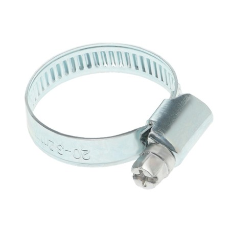 Chervyeric zein English, non-watering, diameter 20-32 mm, 9 mm width, galvanized