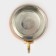 Copper mug, 450 ml, d = 8 cm, h = 8.5 cm, brass handle, with a pattern, 1 variety