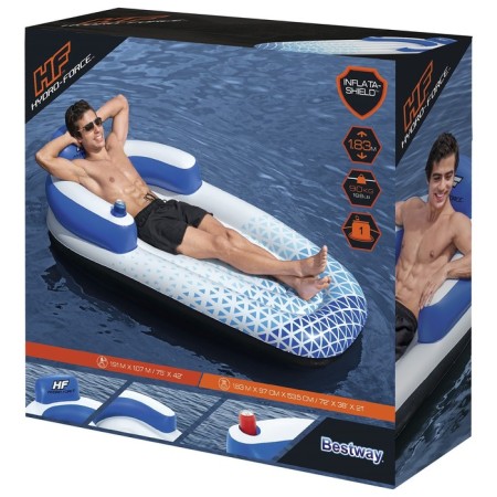 Switching deck of inflatable for swimming, 191 x 107 cm, 43533-8
