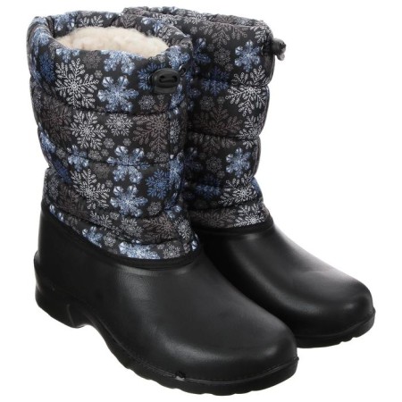Combined boots with a latch, artificial fur, size 40, color mix-6