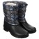 Combined boots with a latch, artificial fur, size 40, color mix