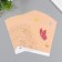 Scrapbooking paper "Butterflies with flowers" density 180 grams set 10 pcs 15.5x17 cm