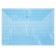 The converter on the button, A4, 120 μm, calligrata "cage", tinted, blue