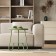 STIIAN coffee table, 500 × 500 × 550 mm, green color