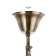 Chandelier A3804/6 ab+bk bronze/black/crystal 6x40W E14 67x56x87cm