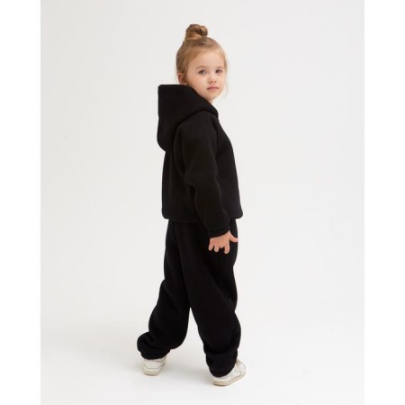 Children's pants Minaku: Basic Line Kids, Black Color, Height 128-2