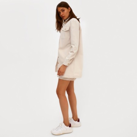 Women's shirt minku: Casual Collection Milk color, river 44-8