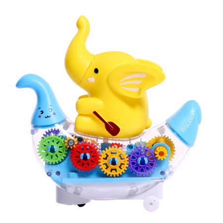 Musical Qatalka "Switching Elephant", sound effects, color mix-3