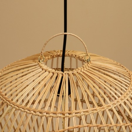 Lamp ceiling from the rattan "Jonathan" 1x120W, E27, 50x50x50 cm-3