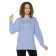 Women's sweatshirt, size XS, blue color