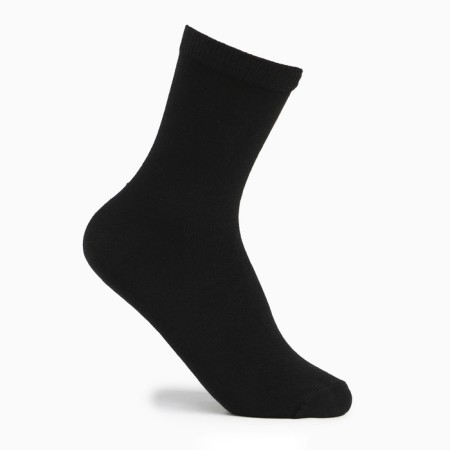 Male socks, black color, size 25