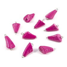 Cargo bullet-exentric painted pissy Yaman 10 pcs., 14 g, purple