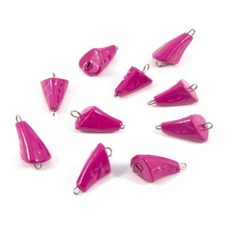 Cargo bullet-exentric painted pissy Yaman 10 pcs., 14 g, purple