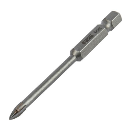 Denzel 728023 ceramic tile, a cross plate, a 6-grade shank, 4mm