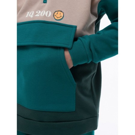 Hudy for the boy Pelican, height 122 cm, green color-9