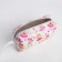Cosmetic bag with lightning, white/multi -colored color