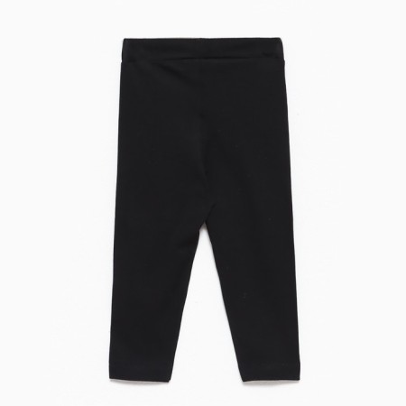 Leggings for girls, black color, height 98 cm-2