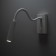 Sconces Citilux "Descart" CL704360, 6x12 cm, 1x3W, LED, white color