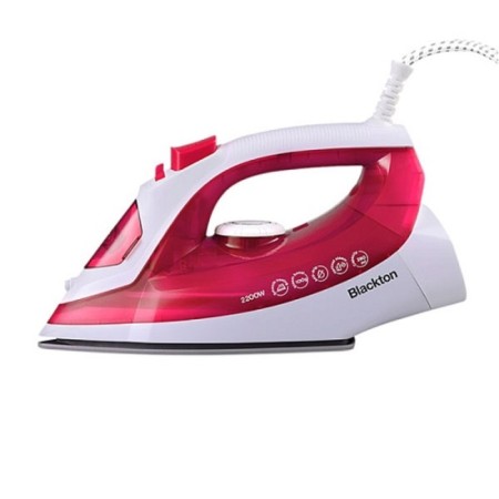 Iron Blackton BT SI3113, 2200 W, ceramic sole, 20 g/min, 280 ml, white and red