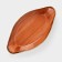 Ceramic serving dish "sapphire", 25.5 × 14 × 5.5 cm, orange color