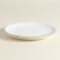 Sl Home “Cascon” plates, d = 23.3 cm, set 2 pcs, bone porcelain, white