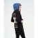 Feminine sweatshirt, black color/indigo size 42