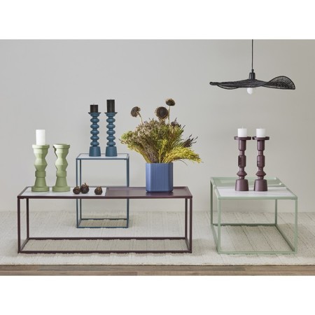 Class Mayen table, 380 × 380 × 520 mm, turquoise color-1