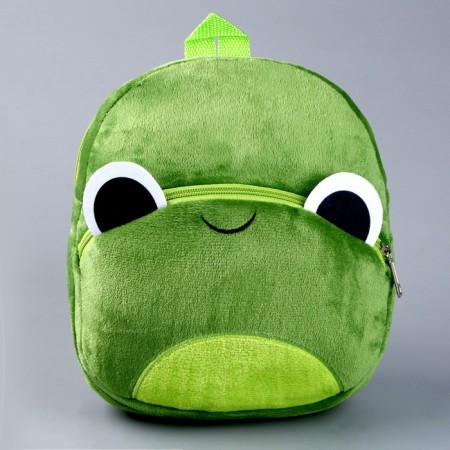 Baby backpack for the girl "Frog", 25x21 cm-2