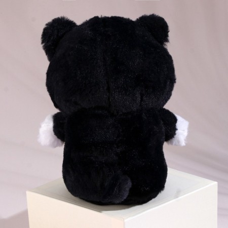 Soft toy "cat", 25 cm, black color-2