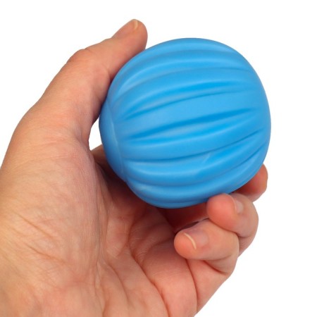 Gift set of developing, tactile balls of crumb I am a “magic star” 5 pcs., Blue color-11