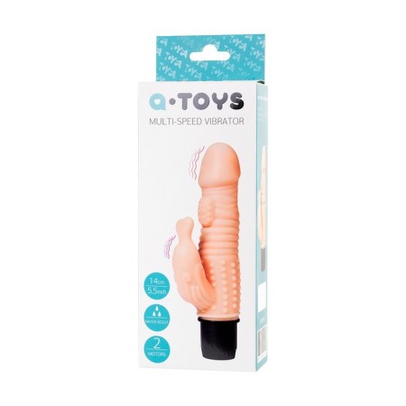Realistic vibrator Toyfa A-Toys Fand, TPE, bodily, 17.5 cm-2