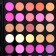 A set of decorative cosmetics Shadow 60 centers, 6 cv blush, 12 lip balms