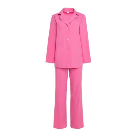 Women's costume (jacket, trousers) minku: Green Trend Bright pink color, size 44-5