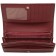 Nice purse, glossy skin, burgundy crocodile color
