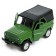 Metal machine "UAZ Hunter", inertia, 1:32, light and sound, green color