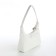 Female bag 25*7*13.5 departure with a zipper, white