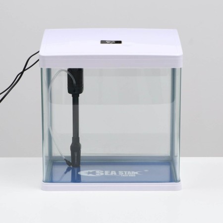 The Seastar HX-390F Aquarium includes: LED lamp 3 color, 7 modes, filter, 30 l, white-1
