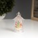 Lamp "Santa Claus and Deer" 3hlr44 4x4x9cm