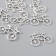 Decor Metal for creativity "Bicycle with hearts" (A15503) 2.4x3.1 cm