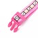 Collar "hearts" 37 x1.5 cm, Osh 24-41, pink