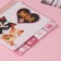 Photo album on spirals 20 sheets "cats with pizza" volumetric element + 4 tabs 24x24 cm