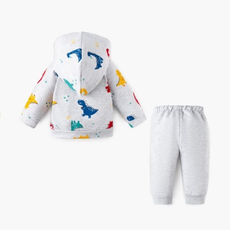 Set: Huds and pants crumb I am "Dino", height 86-92 cm, color gray color-6